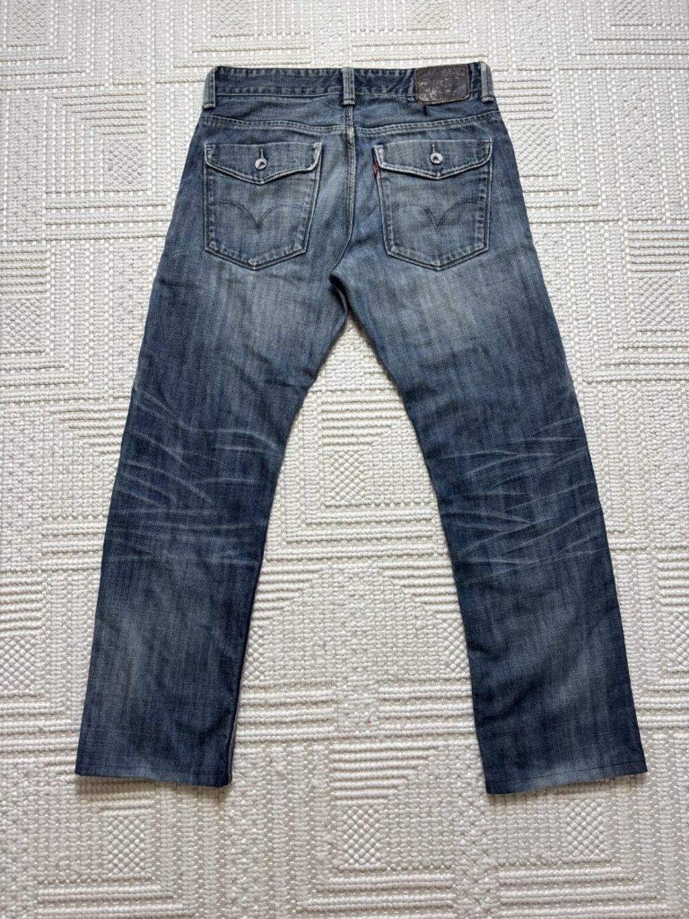Vintage Levi's Engineered Jeans LEJ Straight Distressed faded whiskered